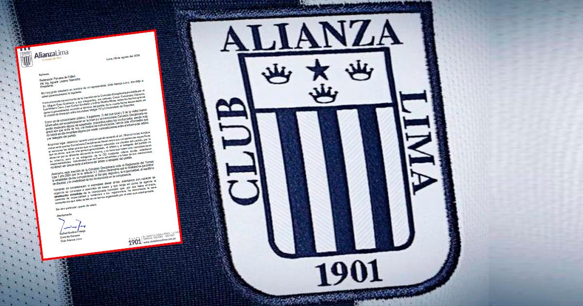 Alianza Lima levantó su voz de protesta y pidió destitución de Comisión Disciplinaria de FPF