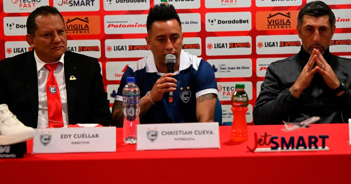 Díaz: "Vamos a trabajar para que Christian vuelva a su mejor nivel futbolístico"