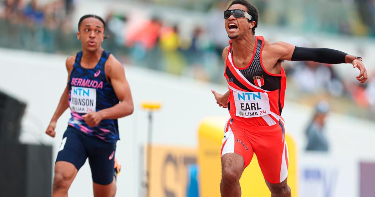 Mundial de atletismo U20: Peruano Earl no clasificó a 'semis' en los 100 metros planos