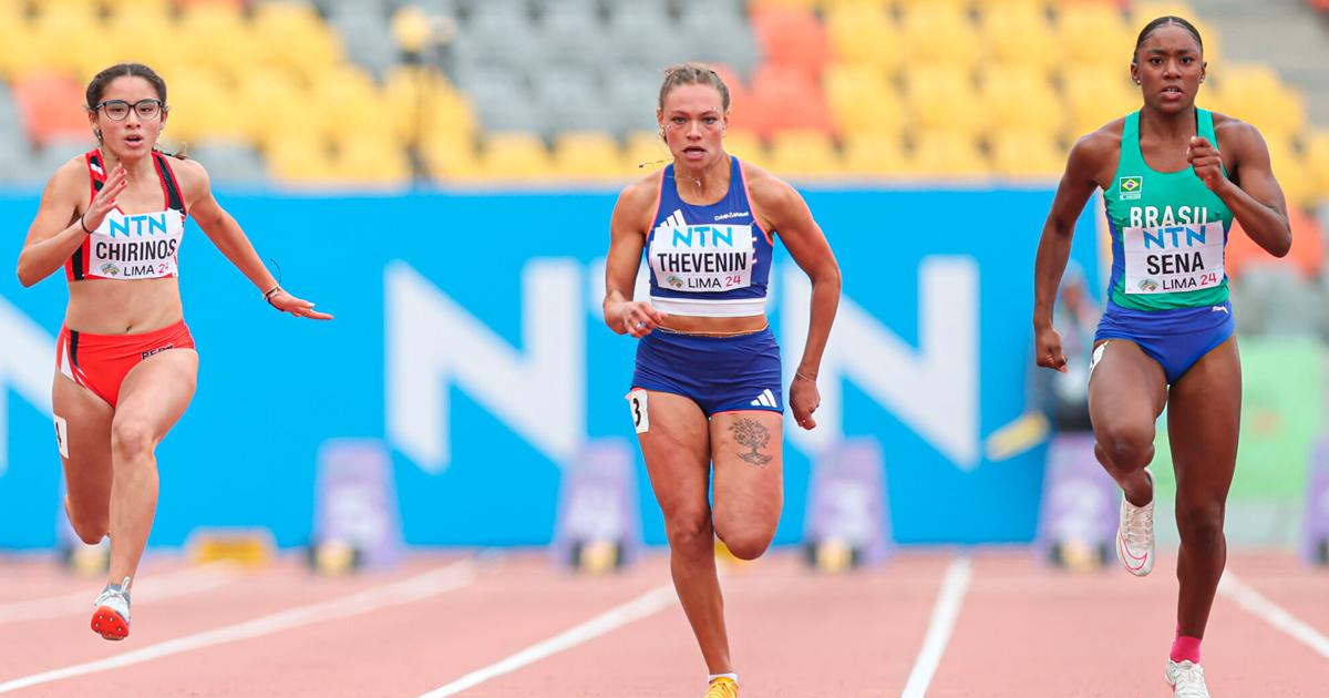 Mundial de atletismo U20: Cómo le fue a Cayetana Chirinos en los 100 m. planos