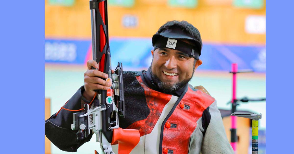 Tirador Jorge Arcela debutó en los Juegos Paraolímpicos París 2024