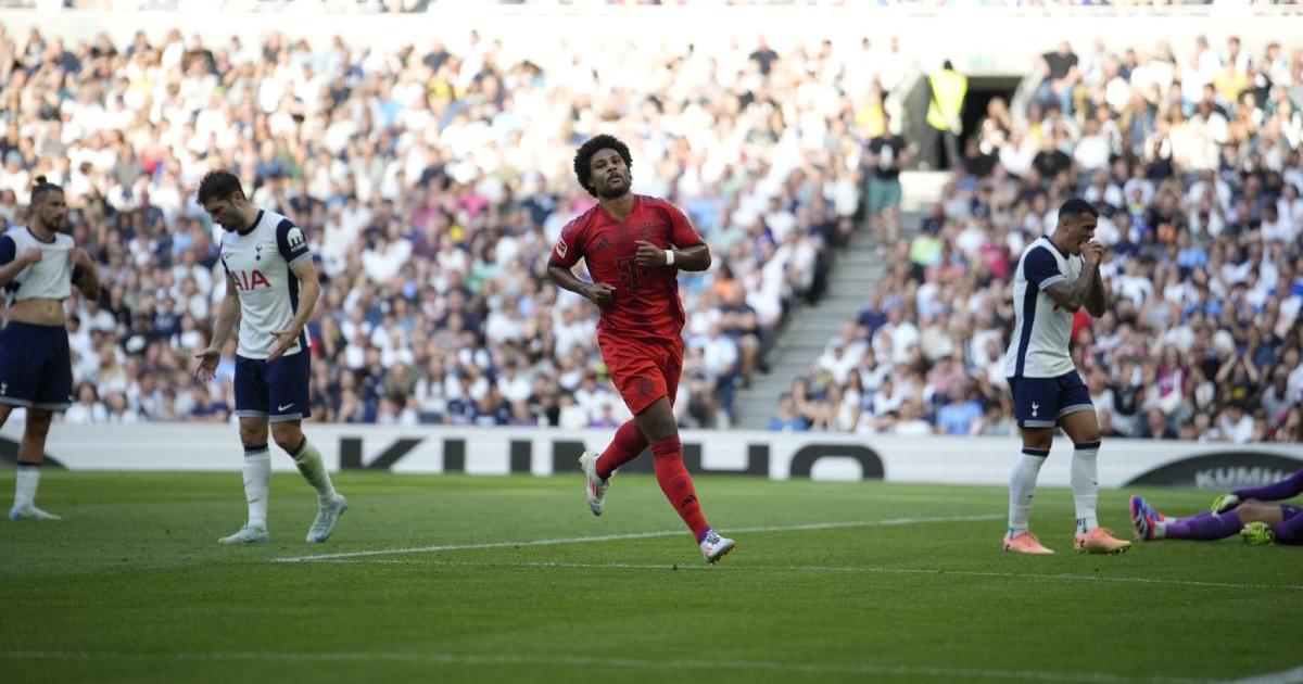  (VIDEO) Bayern superó a domicilio al Tottenham