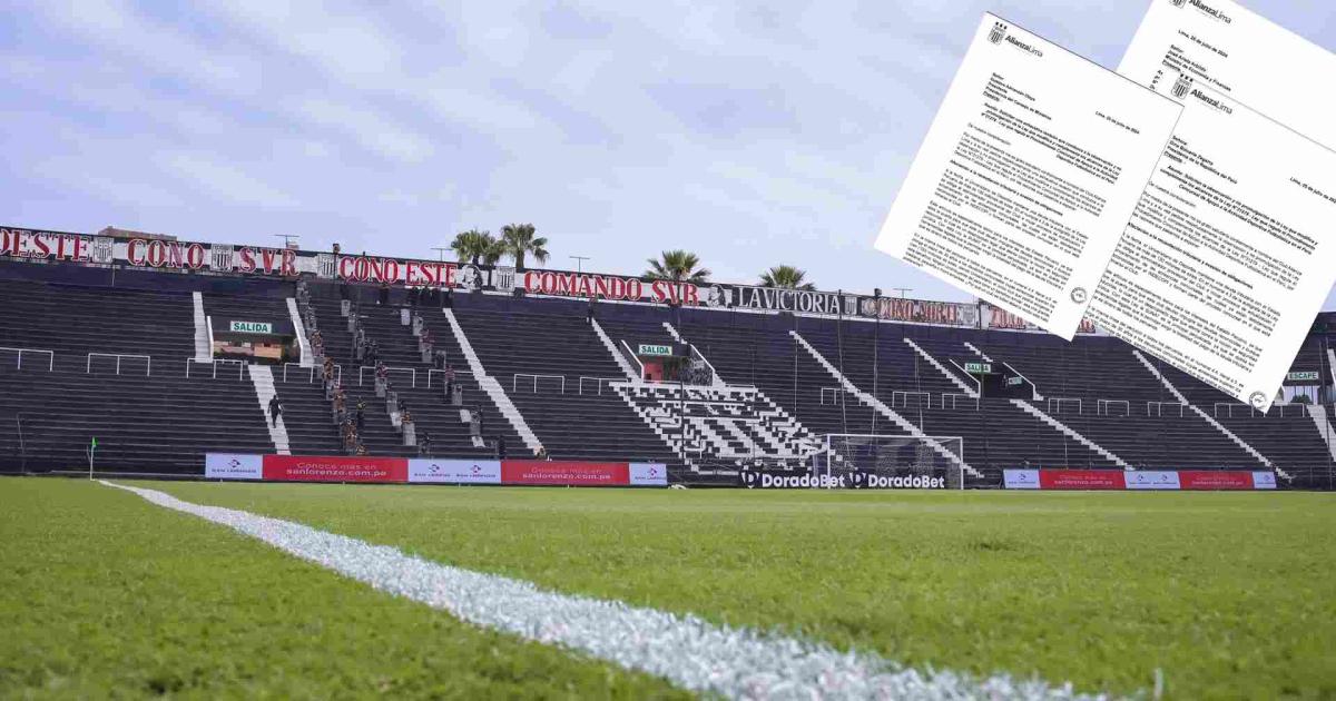 Alianza Lima envió carta a Presidenta de la República para que observe 'Ley del perro muerto'