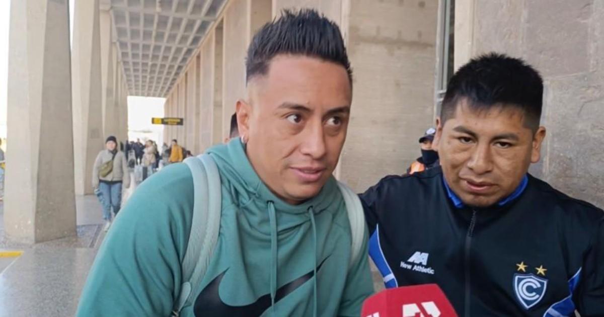 Cueva llegó a Cusco para unirse a Cienciano: "Siento mucha felicidad"