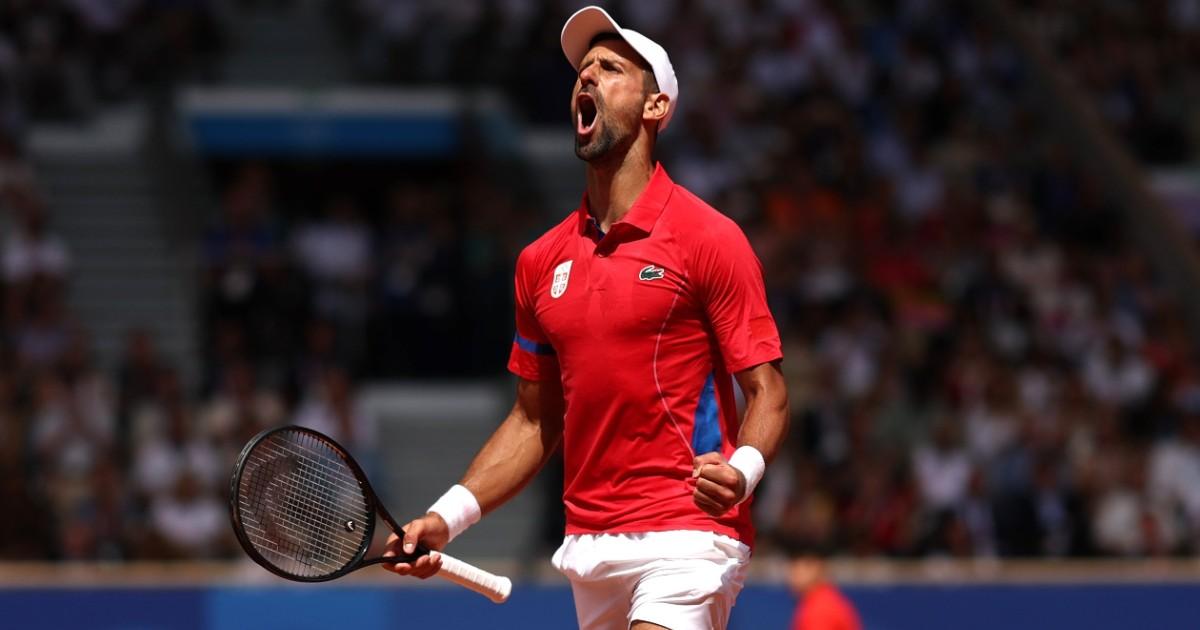 ¡Djokovic se bañó en oro en París 2024!