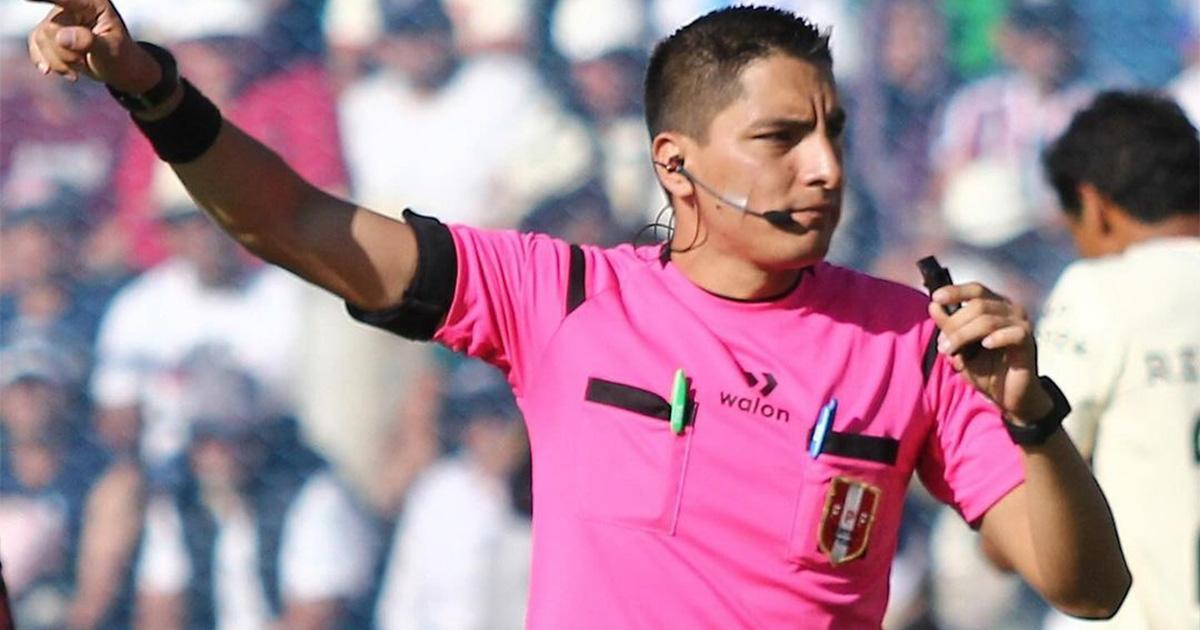 Daniel Ureta dirigirá el partido entre Melgar y Sporting Cristal