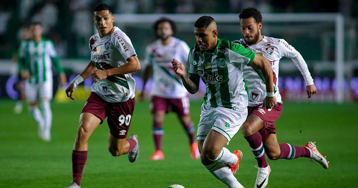 Con Serna, Fluminese cayó ante Juventude en la Copa de Brasil