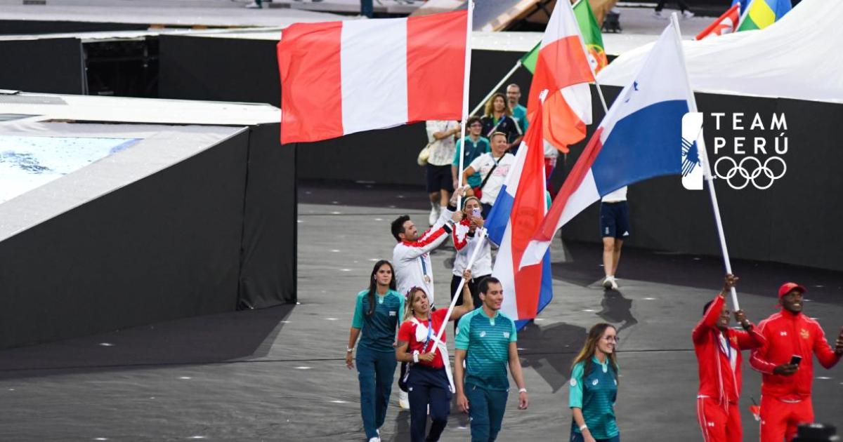 (VIDEO | FOTOS) Así desfilaron Peschiera y Bazo en la clausura de París 2024