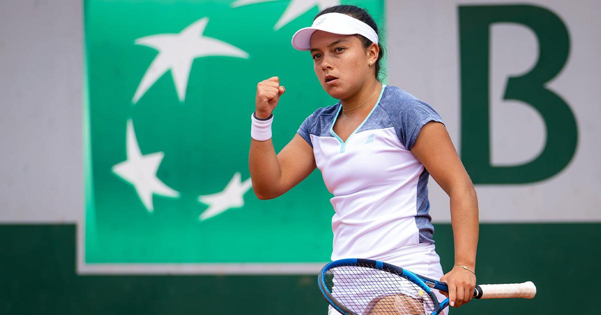 Lucciana Pérez se metió a octavos de final del W50 de Arequipa