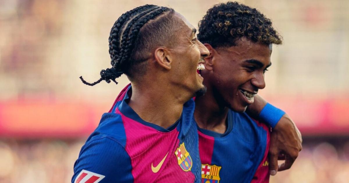 Barcelona aplastó por 7-0 a Real Valladolid y mantiene su invicto en Laliga