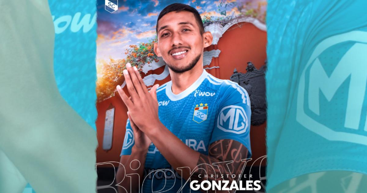 ¡Y un día volvió! Sporting Cristal oficializó a Christofer Gonzáles 