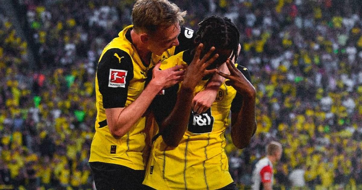 Dortmund arrancó Bundesliga con victoria sobre Frankfurt