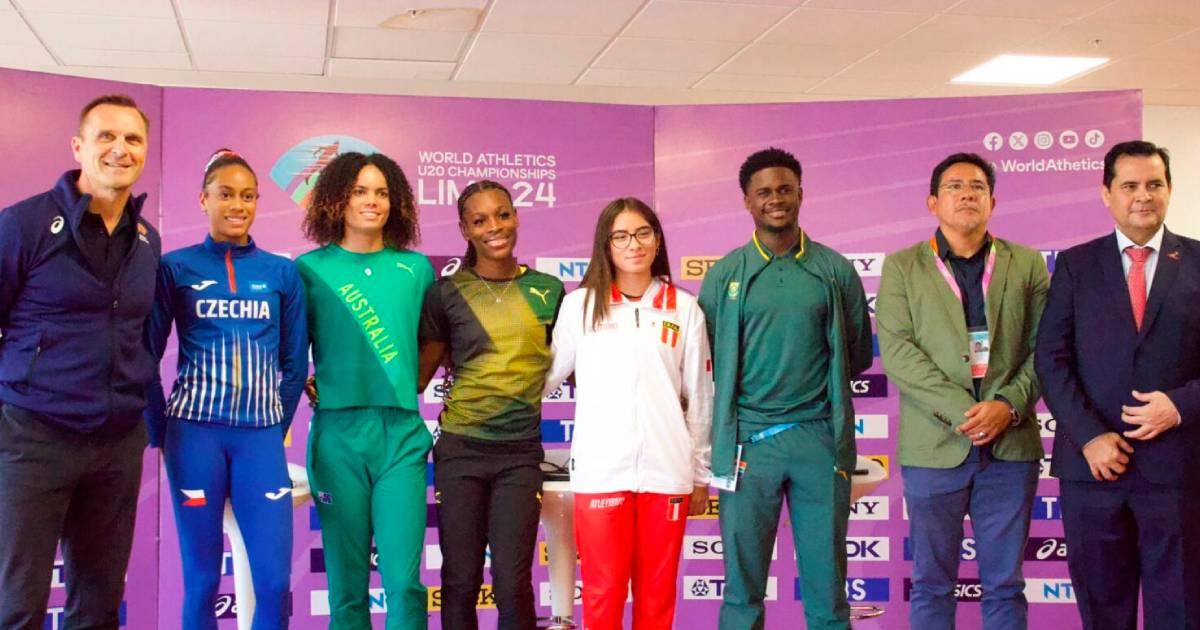 Por todo lo alto: Se presentó Mundial de Atletismo U20 Lima 2024