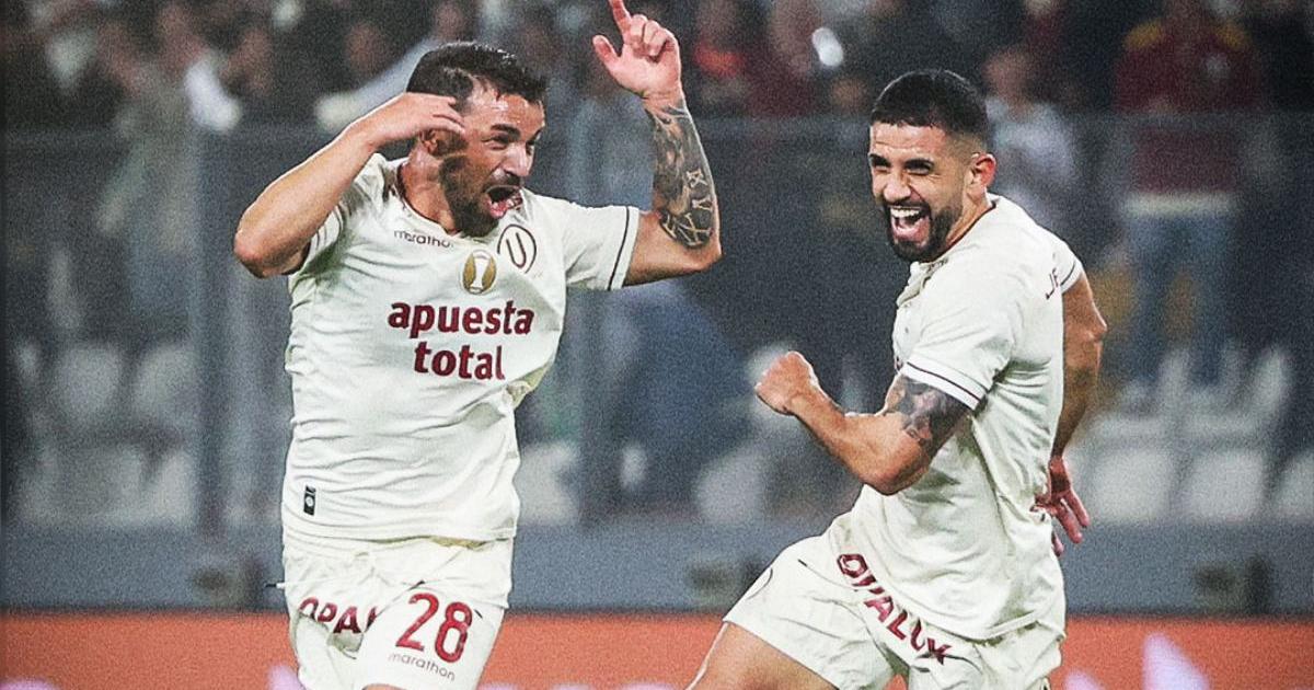 (FOTOS) Universitario logró triunfo agónico ante UTC en la víspera de su Centenario