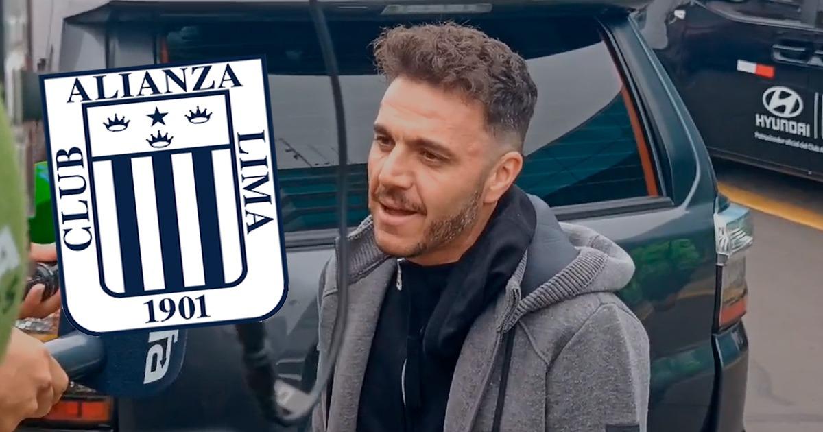 Mariano Soso a su arribo a Lima: "Es un gran desafío para mí llegar a Alianza"