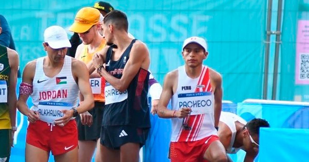 ¡Qué dolor! Christian Pacheco no pudo terminar la maratón en París 2024