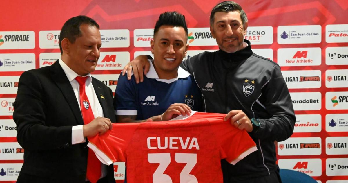 Cueva tras su presentación en Cienciano: "Me encuentro preparado y mentalizado para jugar ante Alianza"
