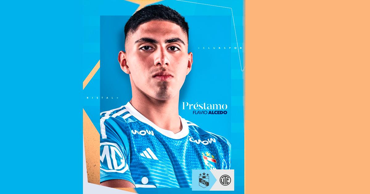 Sporting Cristal anunció el préstamo de Flavio Alcedo a UTC