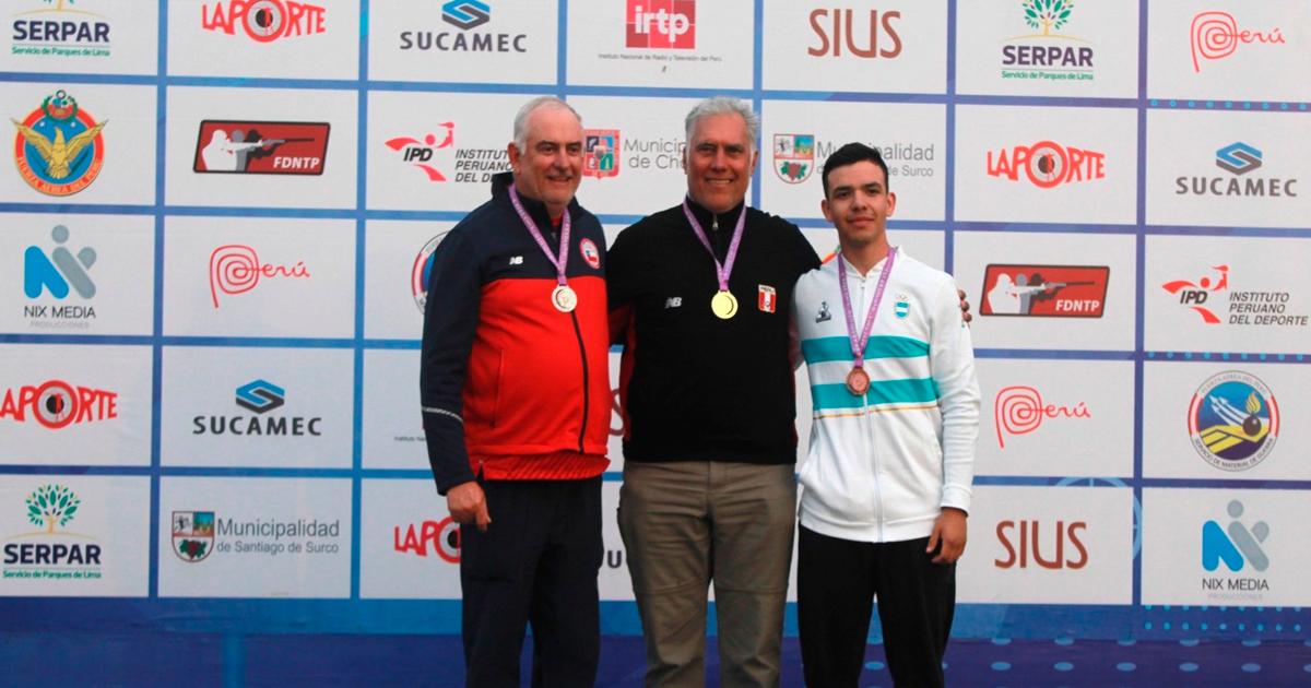 ¡Arriba Perú! Pancho Boza se consagró campeón en Sudamericano de tiro Lima 2024
