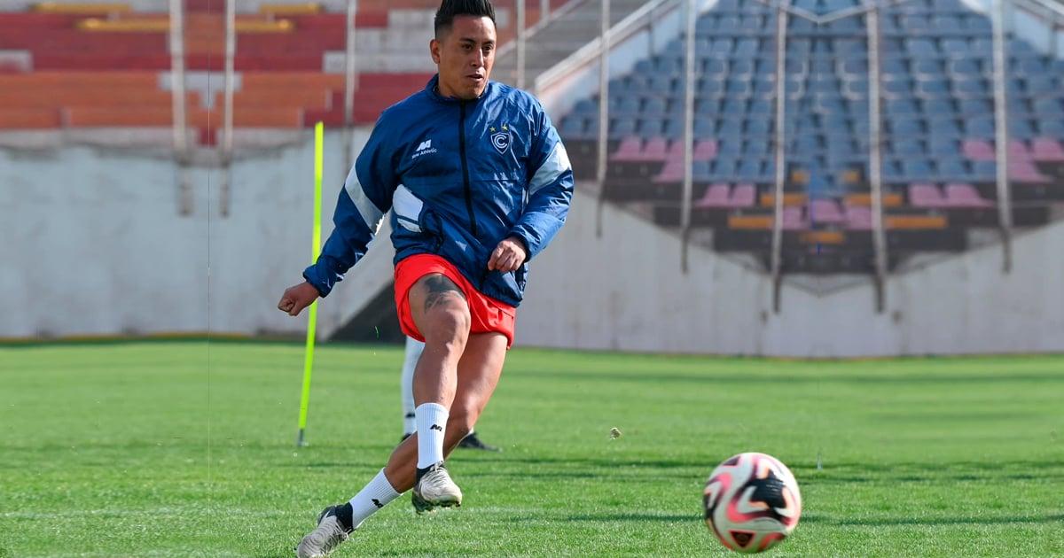 Cueva: “Feliz de poder hacer lo que más me gusta”