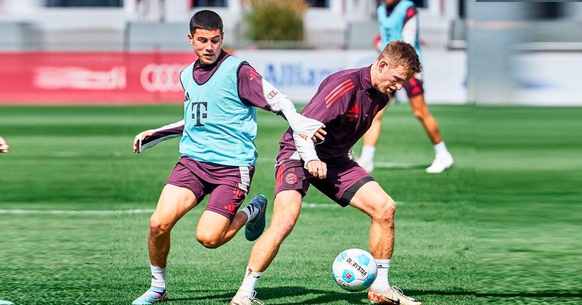 Peruano Felipe Chávez participó de partido ante el primer equipo de Bayern Múnich