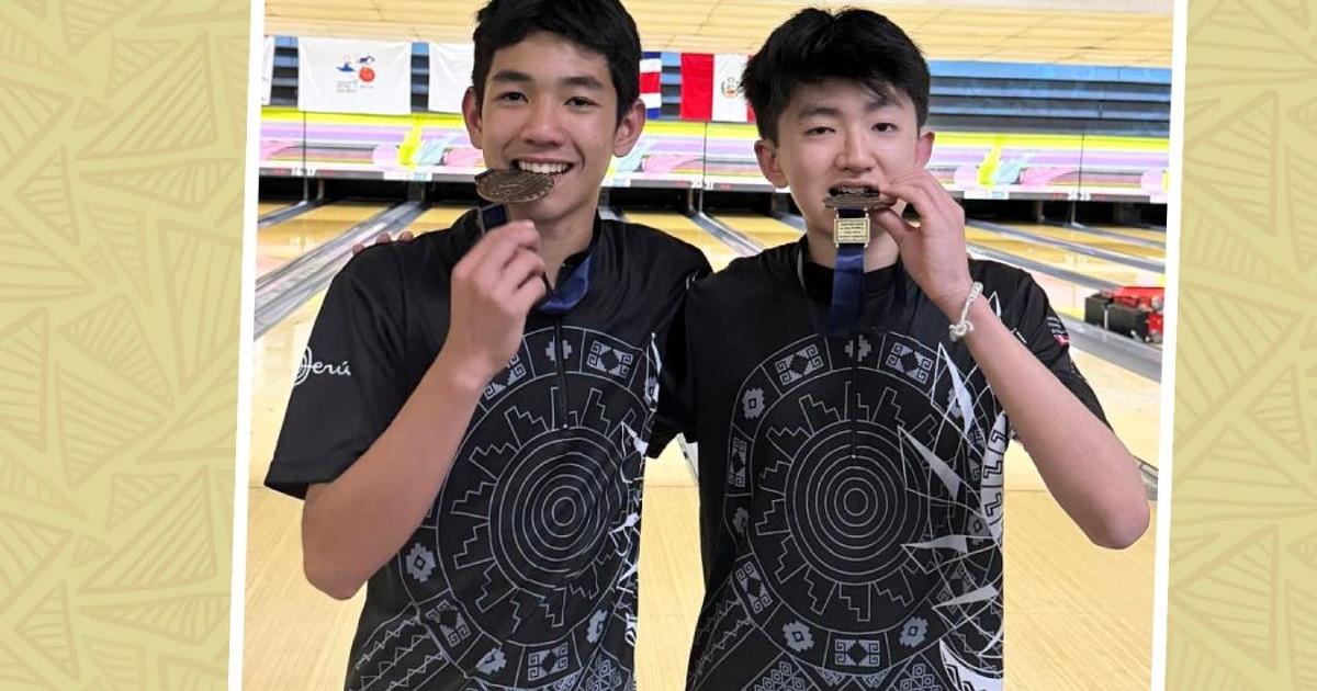  Eda y Tokashiki alcanzaron el oro en dobles masculino Sub 16 en el Festival Panamericano Juvenil