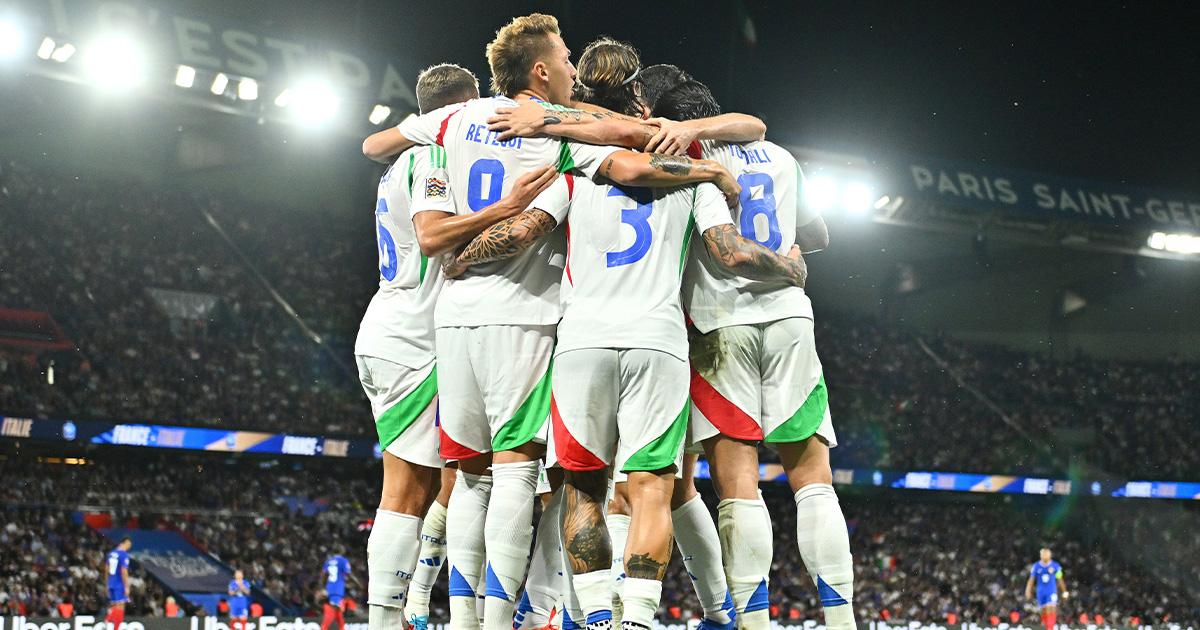 (VIDEO) Remontada y sorpresa: Italia venció 3-1 a Francia por la Nations League