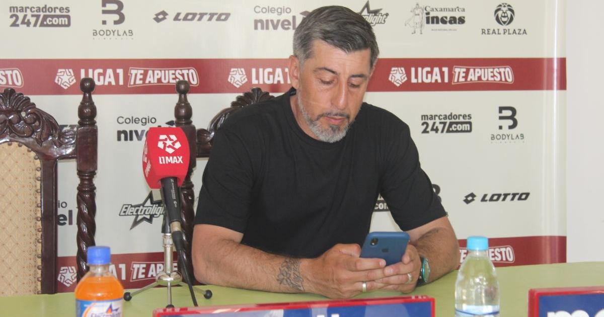 Díaz: "Me alegra como entrenador haber participado en el retorno de Christian al fútbol peruano"