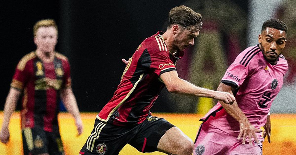 Abram fue suplente en el empate de Atlanta United ante Inter Miami