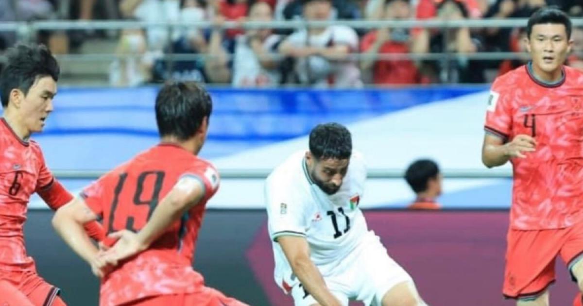 Corea del Sur y Palestino igualaron sin goles por las eliminatorias asiáticas 