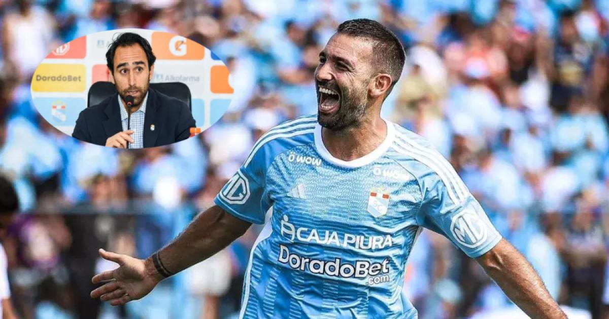 Raffo: "Martín Cauteruccio continuará en Sporting Cristal el 2025"