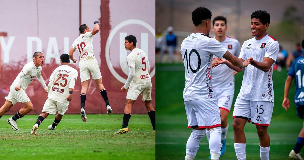 Universitario y FBC Melgar lideran sus respectivos grupos en Torneo de Reservas