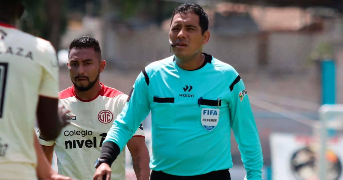 Diego Haro arbitrará duelo entre Sport Boys vs. Alianza Lima 