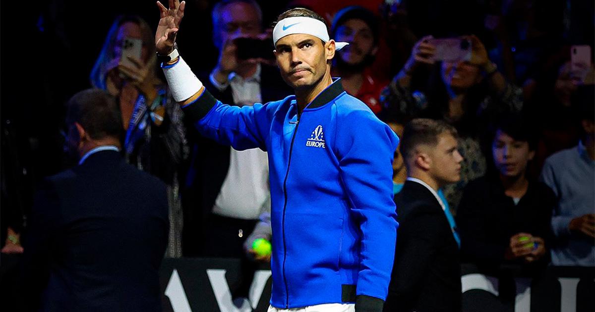 Rafa Nadal anunció su baja de la Laver Cup