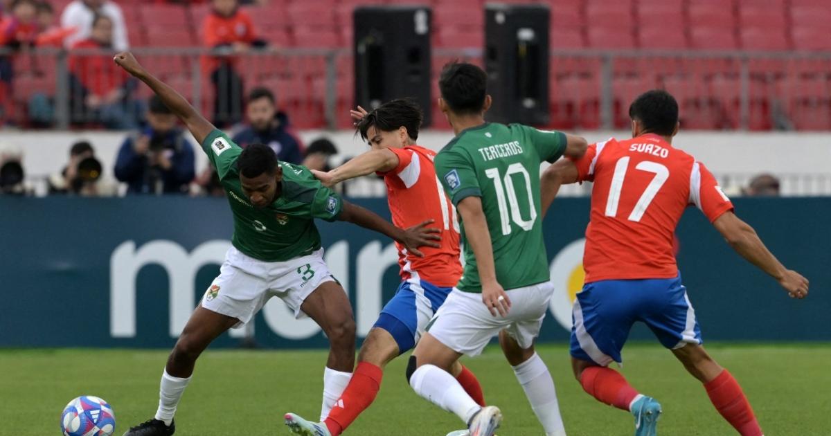 🔴#ENVIVO| Bolivia vence por 1-0 a Chile en Santiago