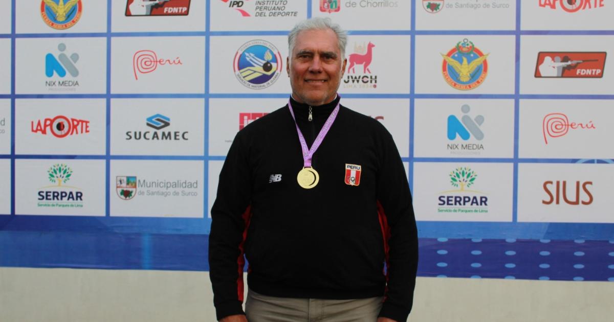 ¡Arriba Perú! Pancho Boza se consagró campeón en Sudamericano de tiro Lima 2024