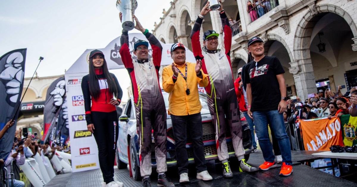 Eduardo Castro conquistó la 52° edición del Rally Caminos del Inca	