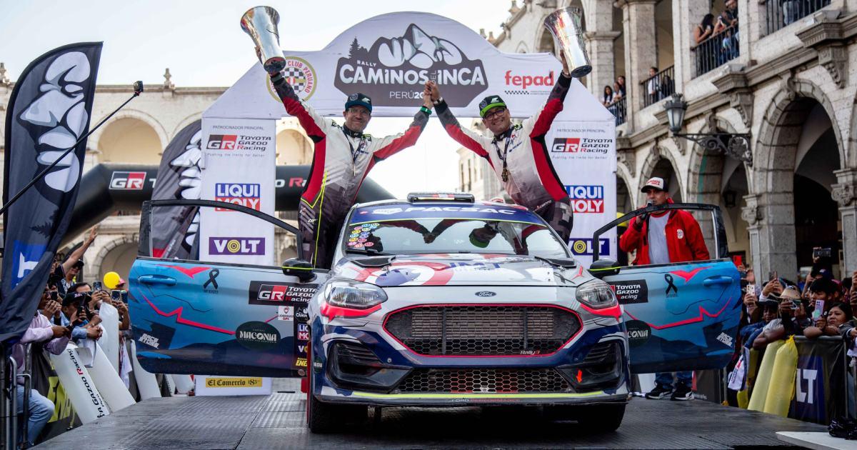Eduardo Castro conquistó la 52° edición del Rally Caminos del Inca	