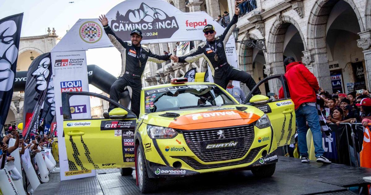 Eduardo Castro conquistó la 52° edición del Rally Caminos del Inca	
