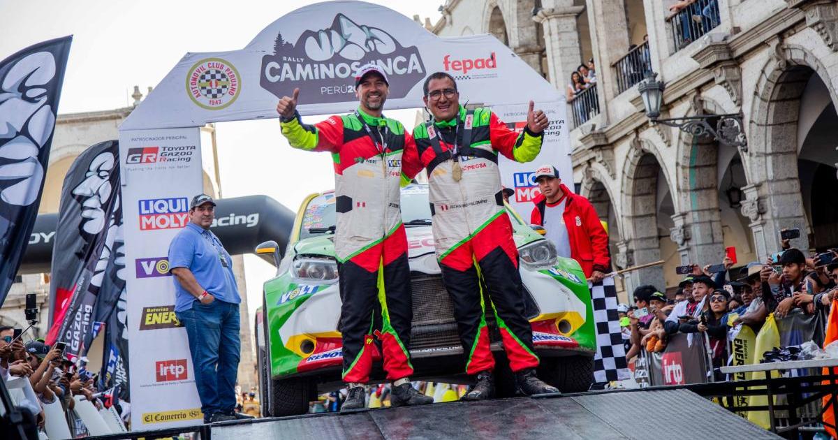 Eduardo Castro conquistó la 52° edición del Rally Caminos del Inca	