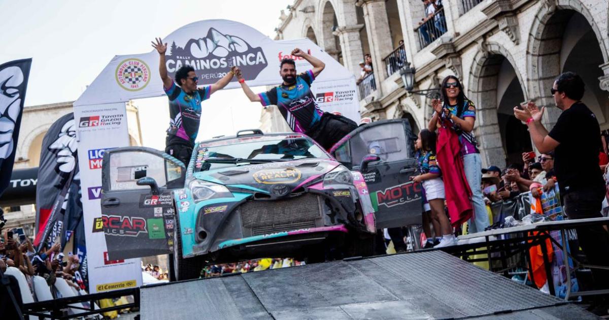 Eduardo Castro conquistó la 52° edición del Rally Caminos del Inca	