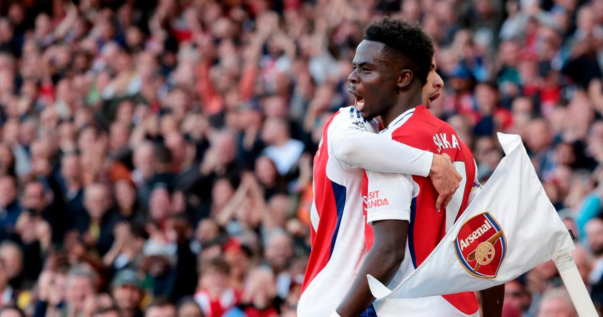 (VIDEO) Arsenal superó al Southampton y sigue al acecho del líder en Premier League