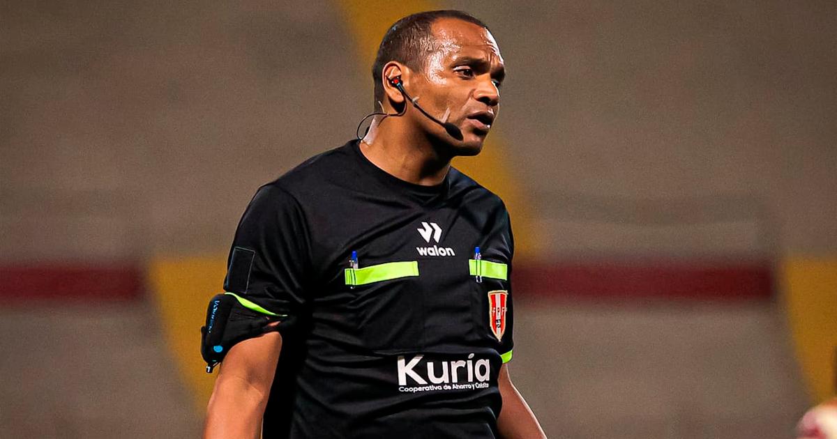 Fernando Legario arbitrará el 'U' vs. Cienciano