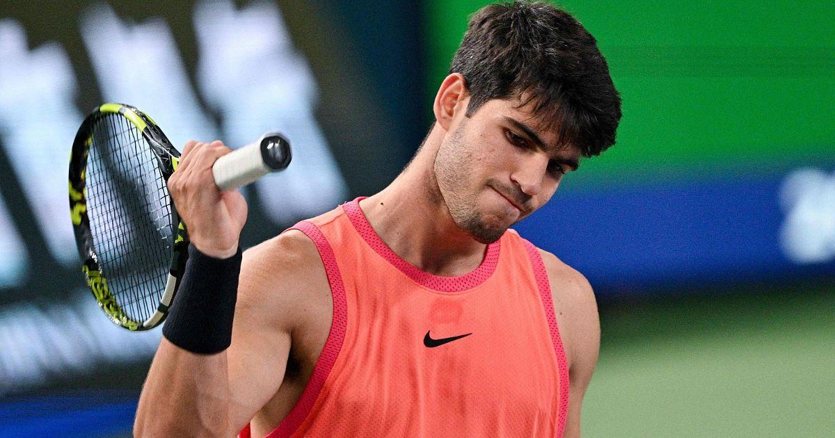 Alcaraz perdió en los cuartos de final de Shanghai