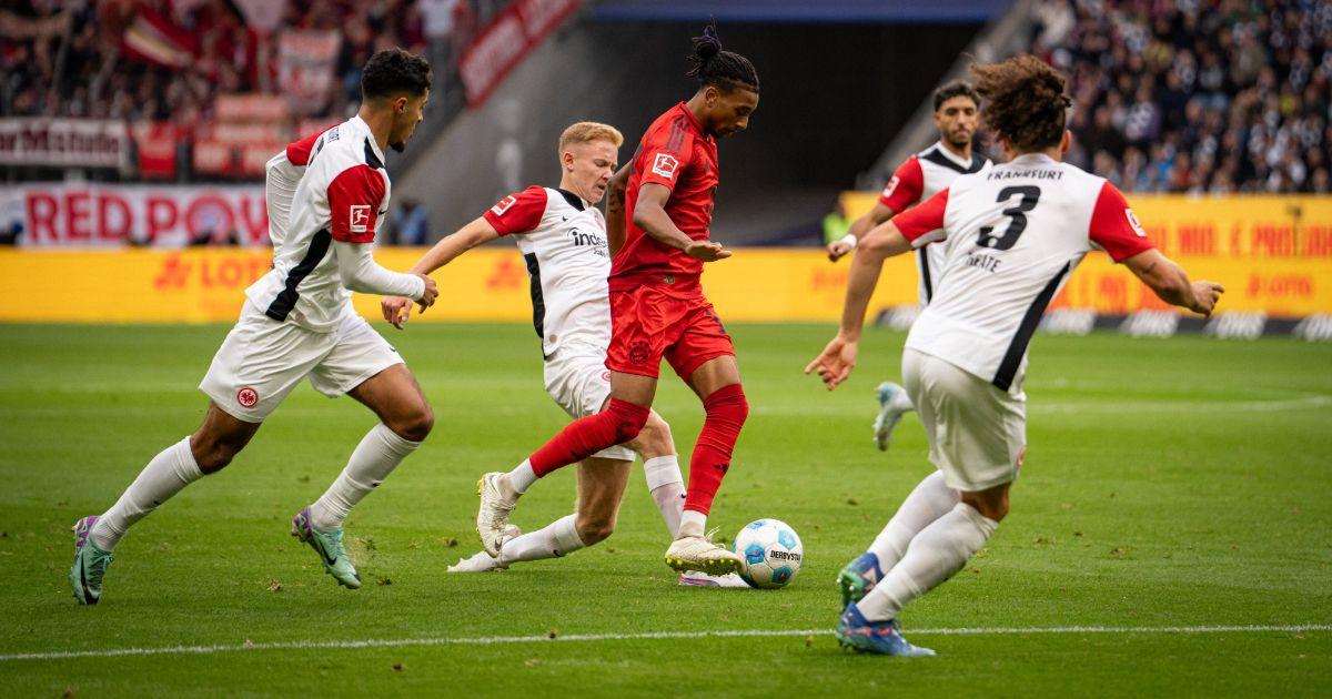 Bayern Múnich empató 3-3 frente al Frankfurt en la Bundesliga