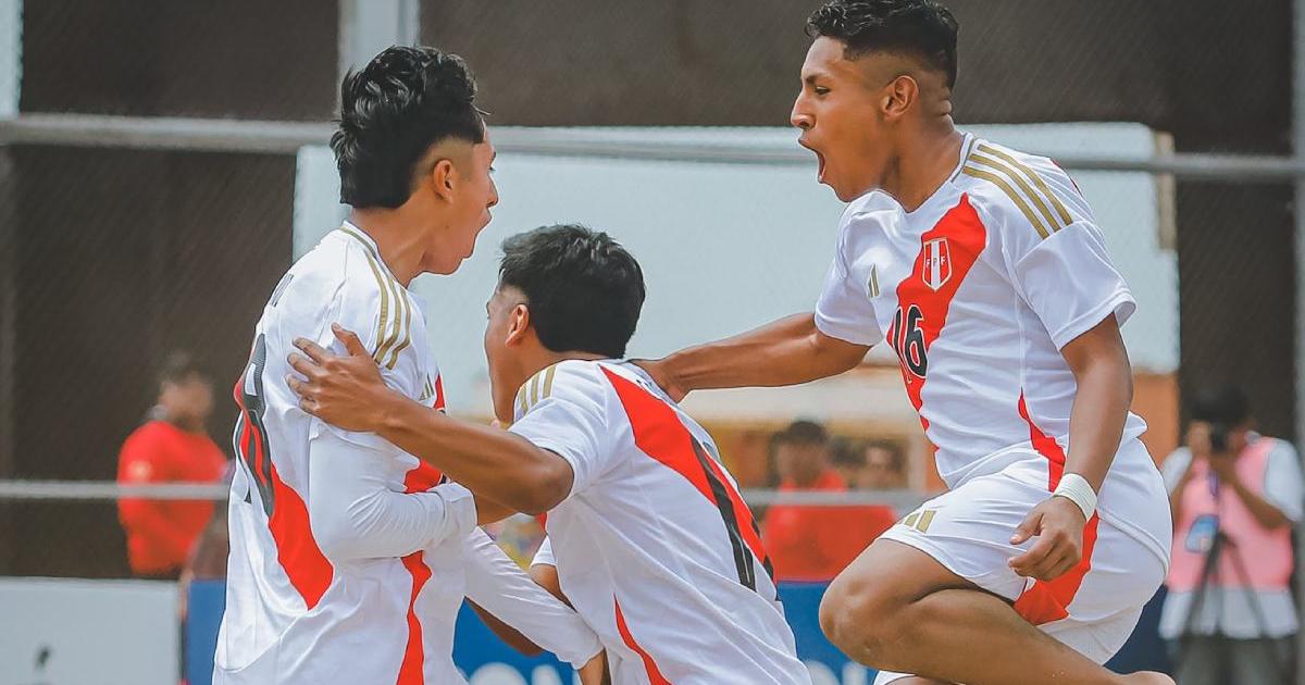 Selección de Fútbol Playa Sub-20 se estrenó con triunfo en la Liga Sudamericana