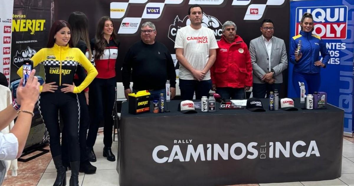 62 tripulaciones participarán de Caminos del Inca