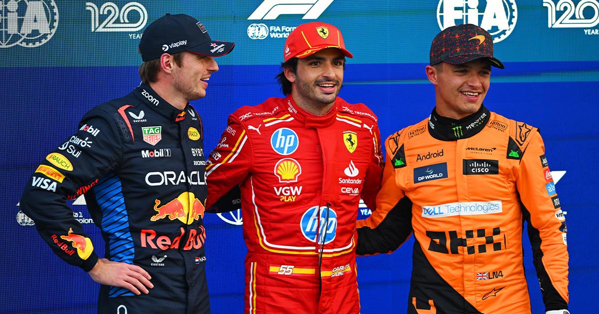 Carlos Sainz se quedó con la pole del GP de México