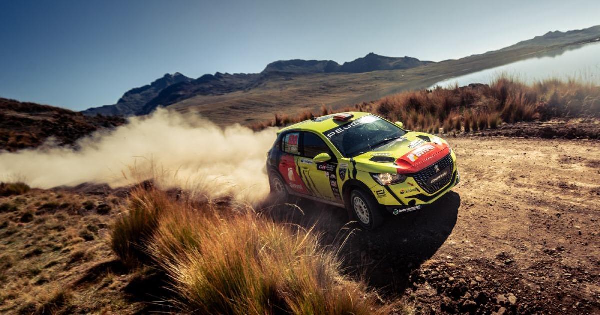 Eduardo Castro se mantiene como firme líder del Grupo Rally 3