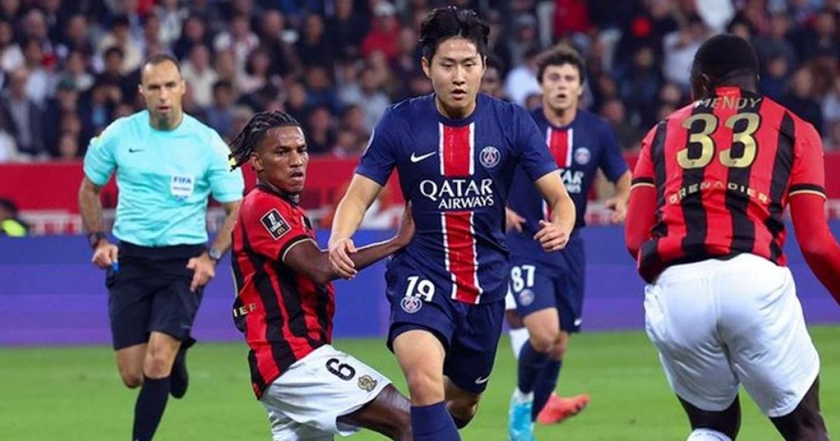 PSG empató 1-1 con Niza y suma su segundo partido consecutivo sin ganar 